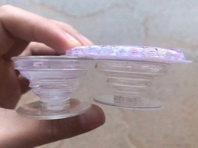 氣囊支架粘亞克力用什么膠？透明無痕PC支架膠水就選聚力