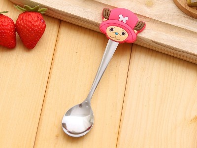 兒童吃飯勺子用聚力牌食品包裝級(jí)環(huán)保膠水粘接案例！