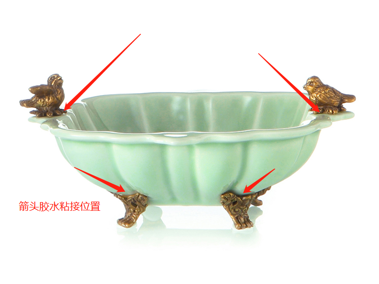 沒想到果盤也會用膠水！對無氣味AB膠要求苛刻